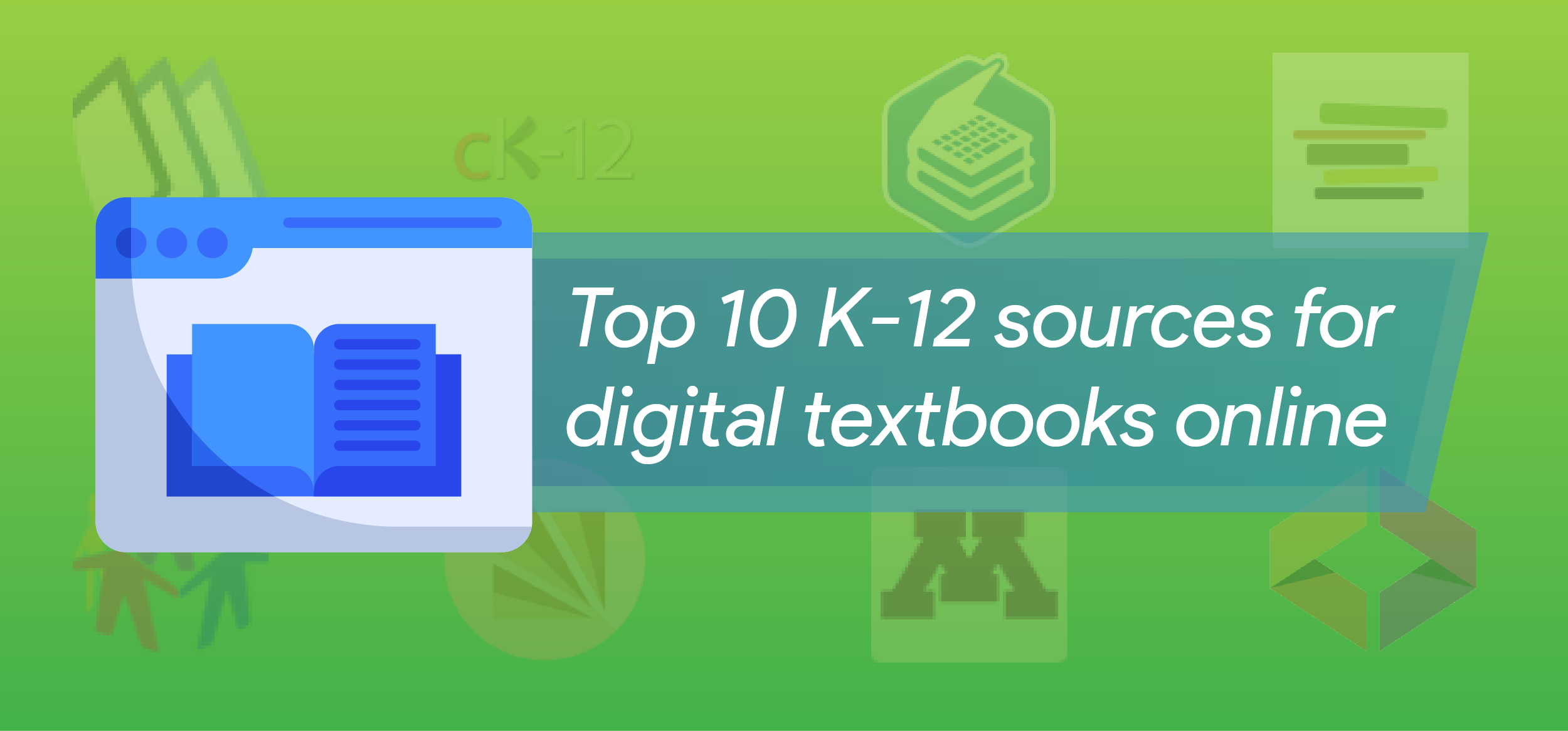10 of the best K-12 sources for digital textbooks online