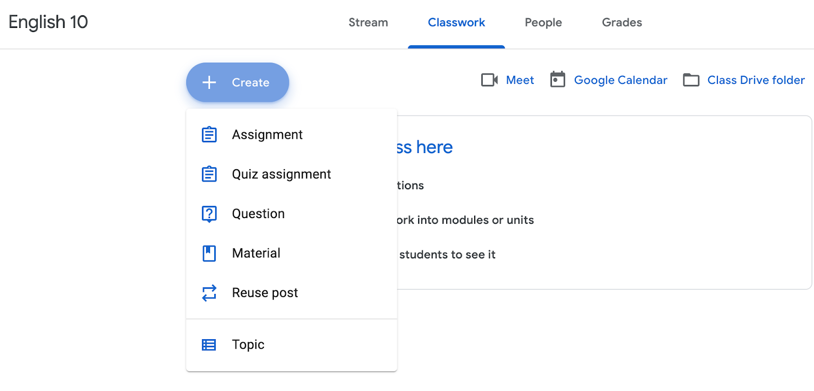 Improving your virtual learning environment: A Google Classroom tutorial