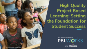 High-quality project-based learning - Setting the foundations for student success