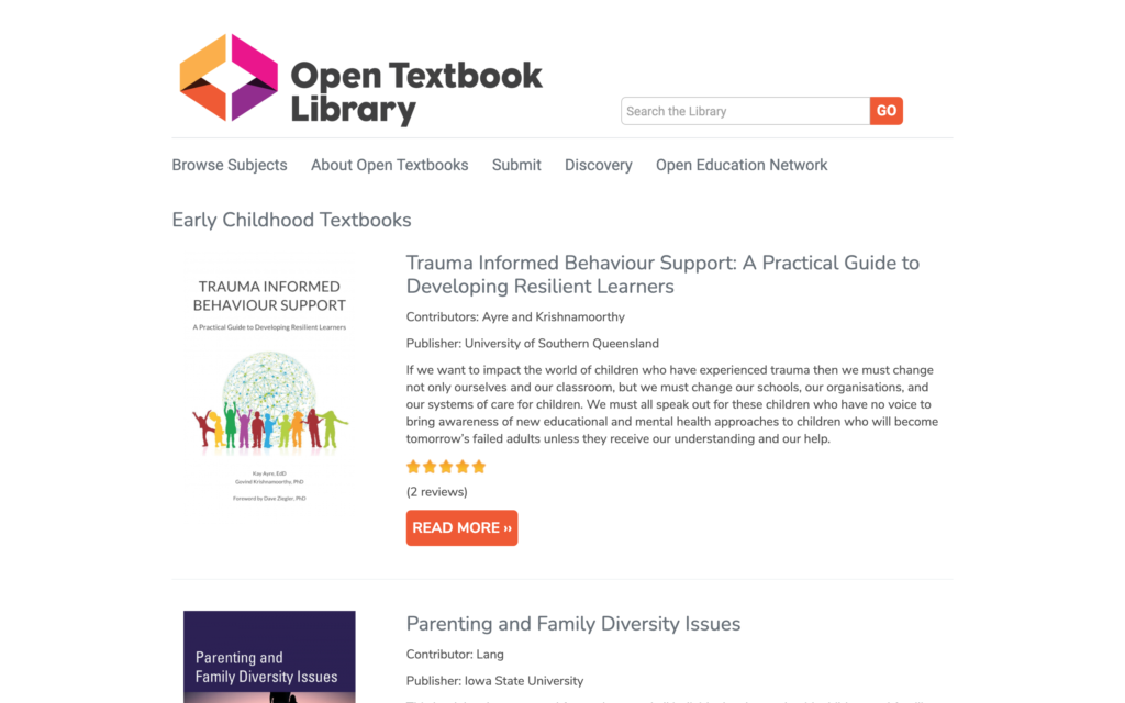 Open Textbook LIbrary