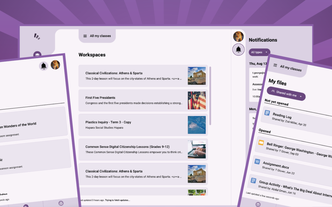 Student Dashboard: The best way to organize Google Classroom for students
