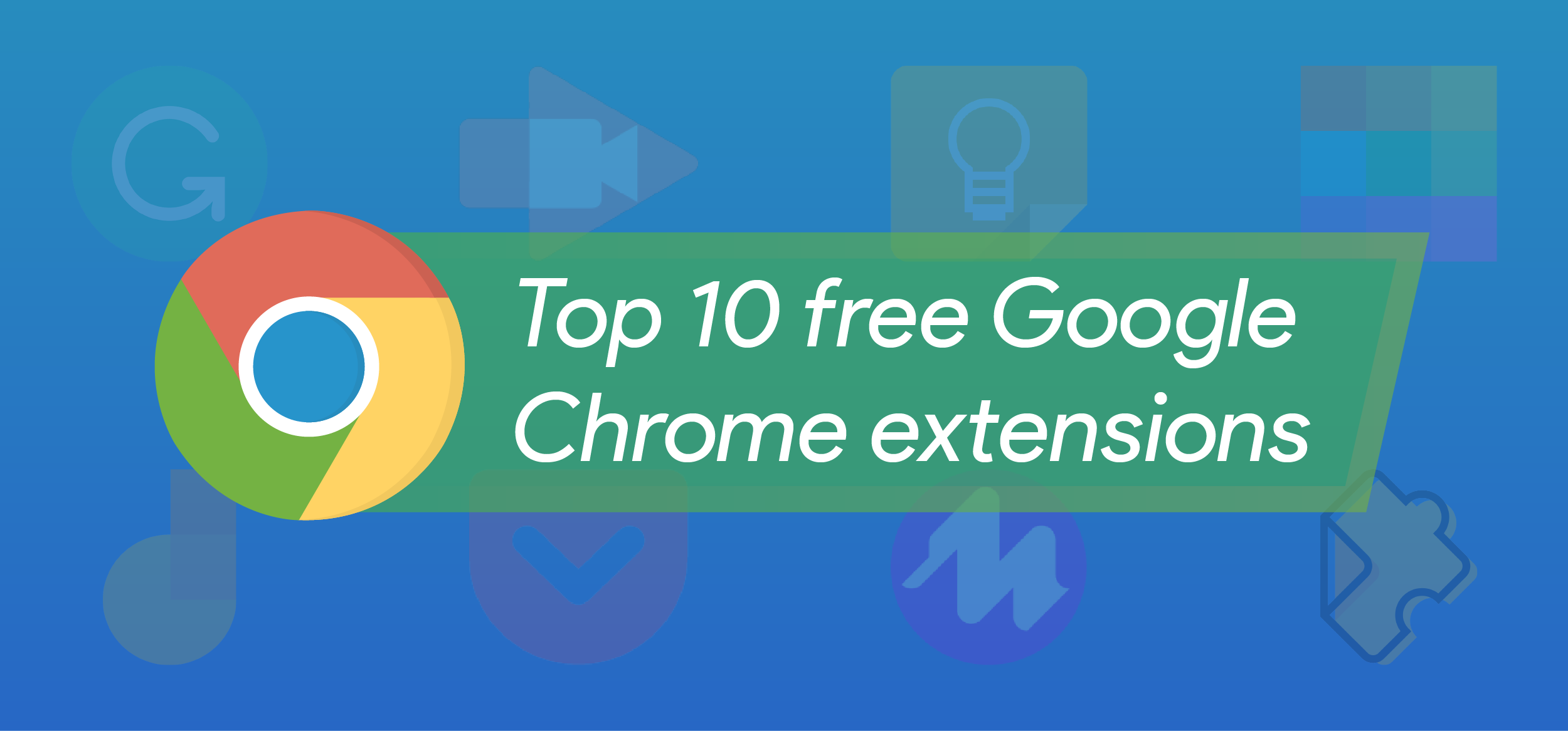 Top 10 Free Google Chrome Extensions Graphic | Hāpara
