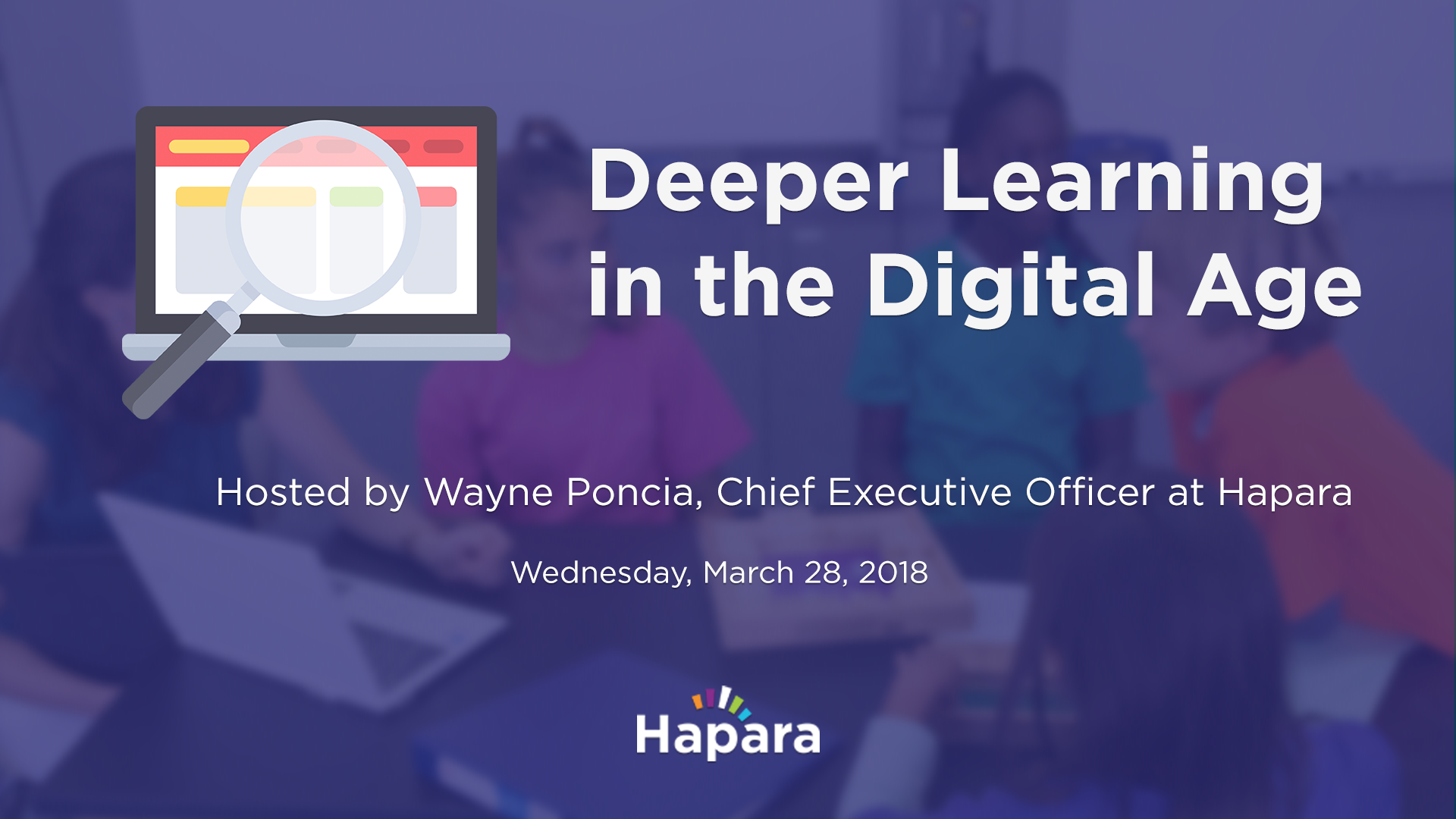 Deeper learning in a digital age