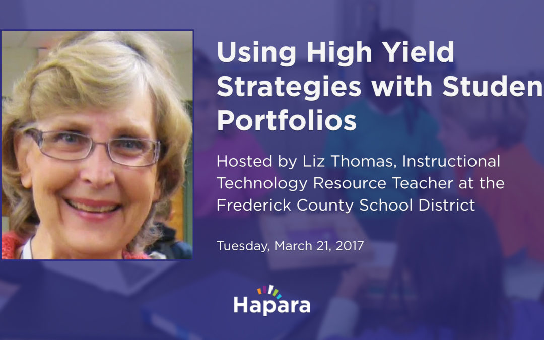 Using High Yield Strategies with Student Portfolios