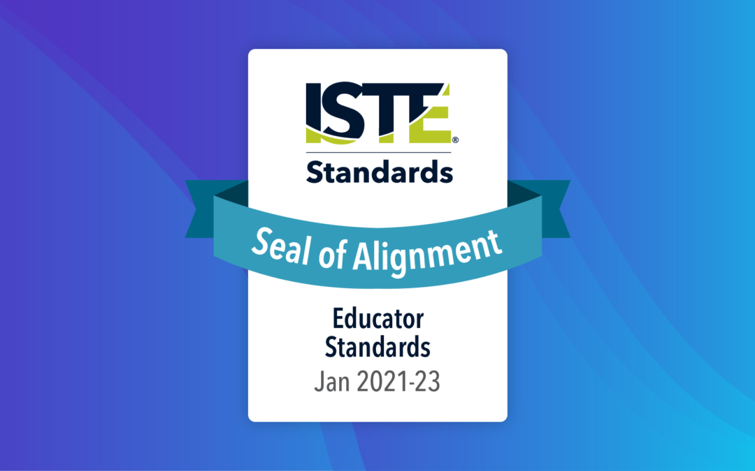ISTE awards Hāpara & its Champion Educator program the ISTE Seal of Alignment