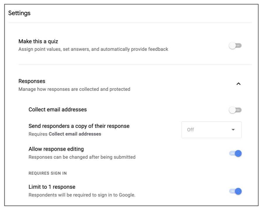 google-forms-settings