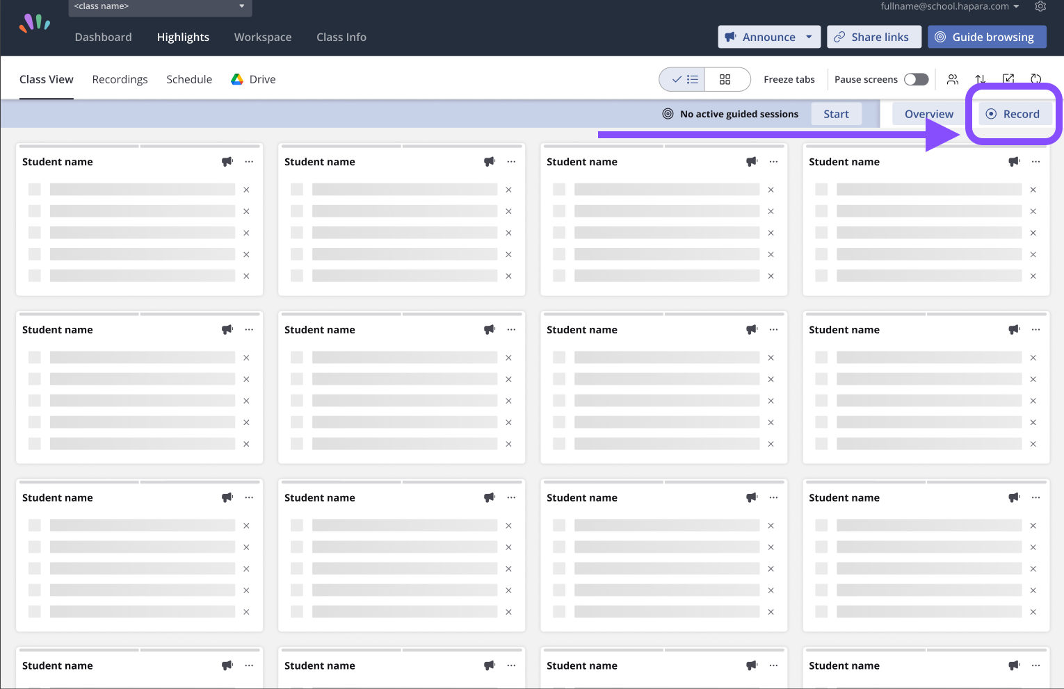 Hāpara Highlights - Record