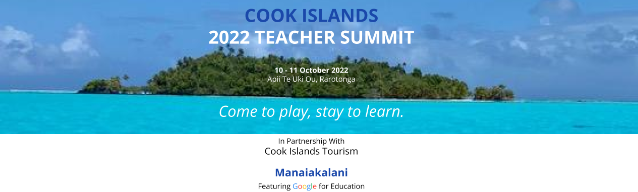 Cook Islands Teacher Summit 2022