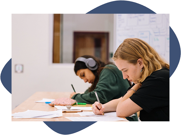 students-writing