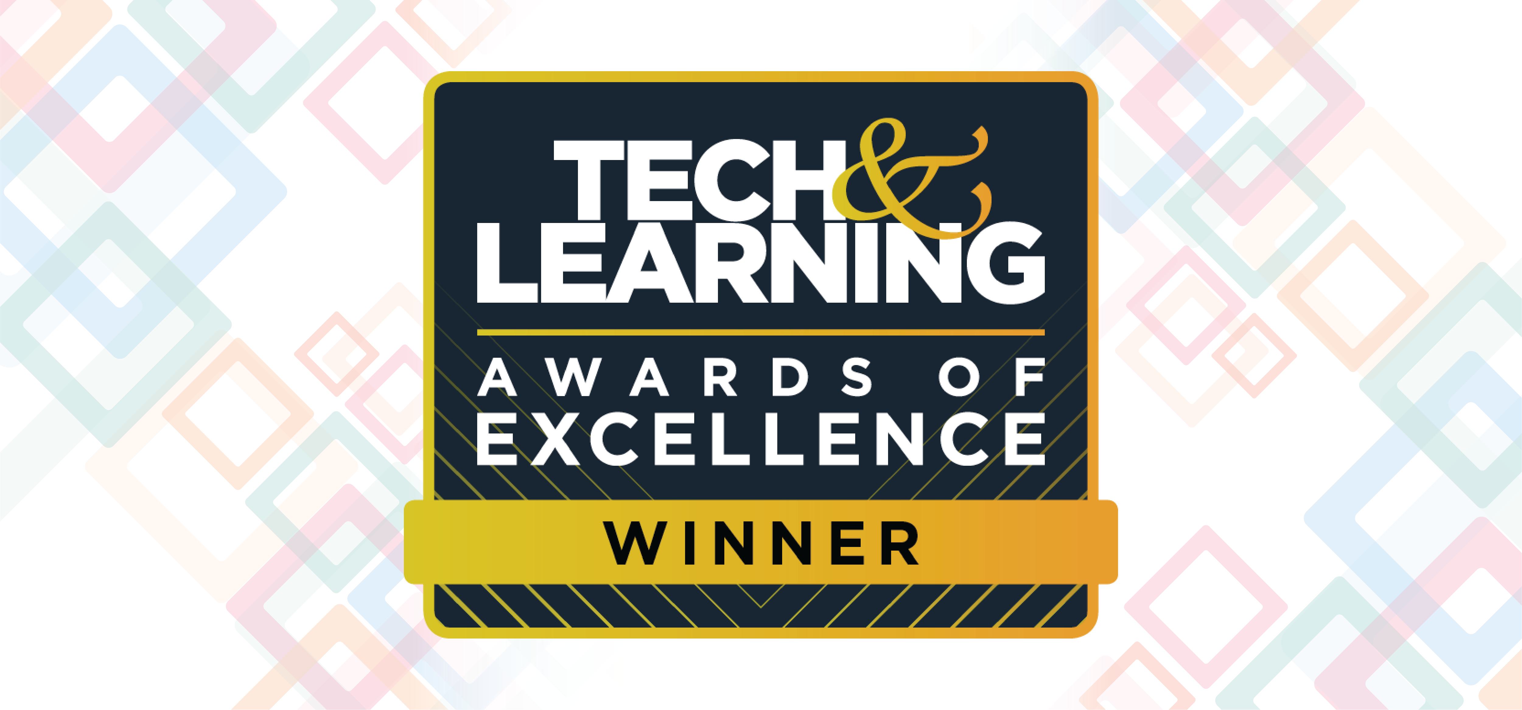 Tech and learning awards of excellence winner